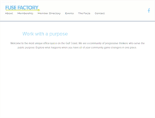Tablet Screenshot of fusefactory.org